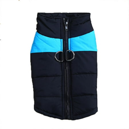 Waterproof Small/ Large Pet Dog Clothes Winter Warm Padded Coat Pet Vest