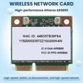 thumbnail image 4 of Atheros AR5B95 AR9285 Wireless Network Card 2.4G 150Mbps PCI-E Half-Height Built-in Network Card for X230 G460, 4 of 5