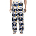 thumbnail image 3 of Men's Corona Graphic Sleep Pants, Poly Spandex Beer Pajama Bottoms, Up to 2XL, 3 of 5