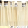 thumbnail image 3 of Commonwealth Thermalogic Weathermate Solid Tab Valance in Natural, 3 of 3