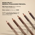 thumbnail image 4 of Milani Stay Put Brow Pomade Pencil, Medium Brown, 4 of 6