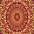 thumbnail image 1 of Ahgly Company Tapis d'Intérieur Lavable en Machine Carré Rouge, 6 Pieds Carré, 1 of 7