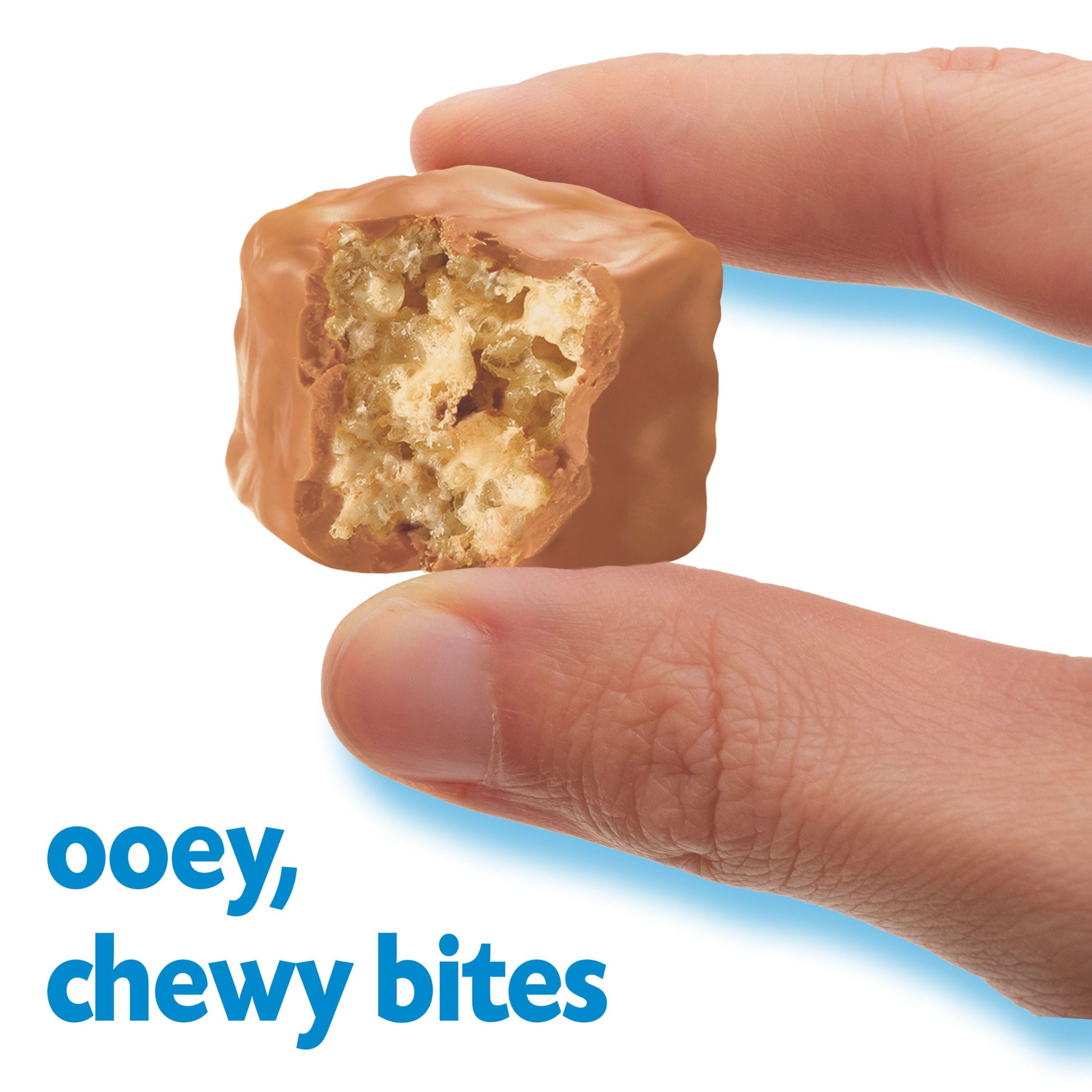 Rice Krispies Treats Poppers Caramel Chewy Crispy Marshmallow Squares, 10 oz, 10 Count