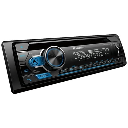 Pioneer DEH-S4100BT Single-DIN In-Dash Car Stereo CD Player with