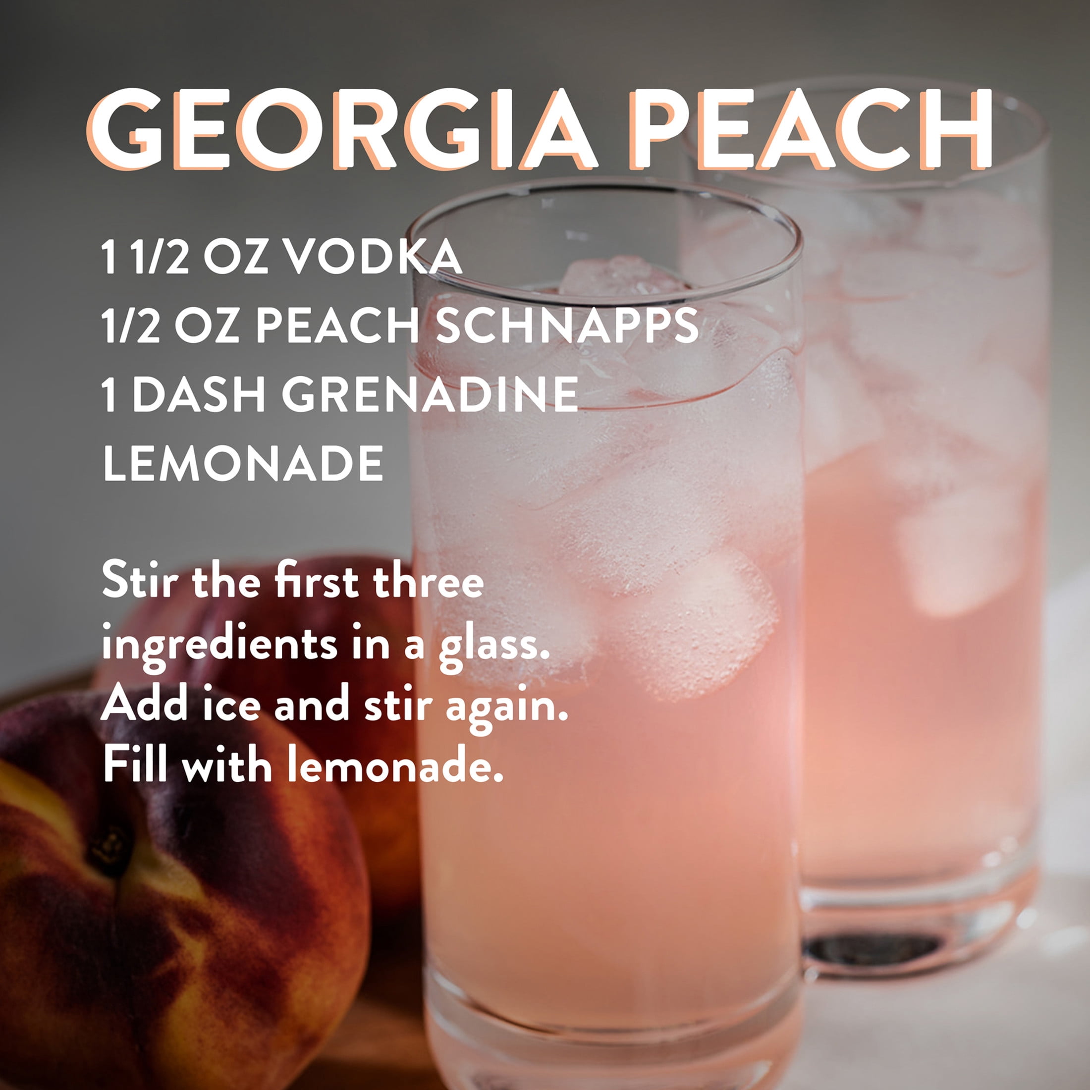 Mr. Boston Peach Schnapps Liqueur, 750ml, 15% Alcohol, Cocktail Mixers