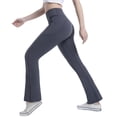 thumbnail image 6 of Shgiloo 3PCS Women’s High Waist Tummy Control Flare Leggings with Pockets, 6 of 7