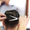 thumbnail image 5 of Tijeras profesionales para cortar el pelo con borde de afeitar para peluquero/salón, 5 of 5
