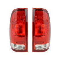 Tail Light Assembly Set 2 Piece - Compatible with 1999 - 2007 Ford F-250 Super Duty 2000 2001 2002 2003 2004 2005 2006