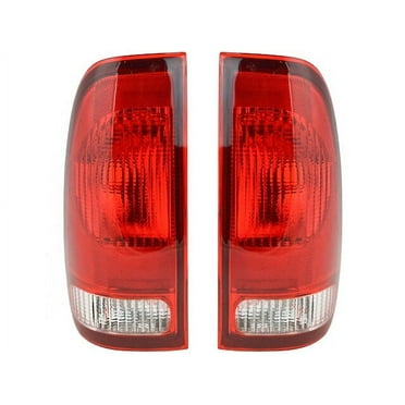 Tail Light Assembly - Set of 2 - Compatible with 1999 - 2007 Ford F-250 Super Duty 2000 2001 2002 2003 2004 2005 2006