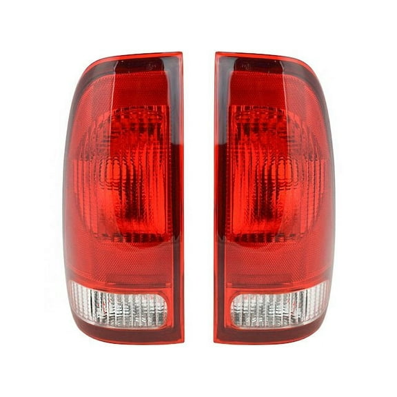 Tail Light Assembly Set 2 Piece - Compatible with 1999 - 2007 Ford F-250 Super Duty 2000 2001 2002 2003 2004 2005 2006