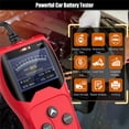 thumbnail image 2 of Ba201 Car Battery Tester Detector 12v 100-2000cca Battery Charging Starting Load Tester Analyzer Tools Red, 2 of 4