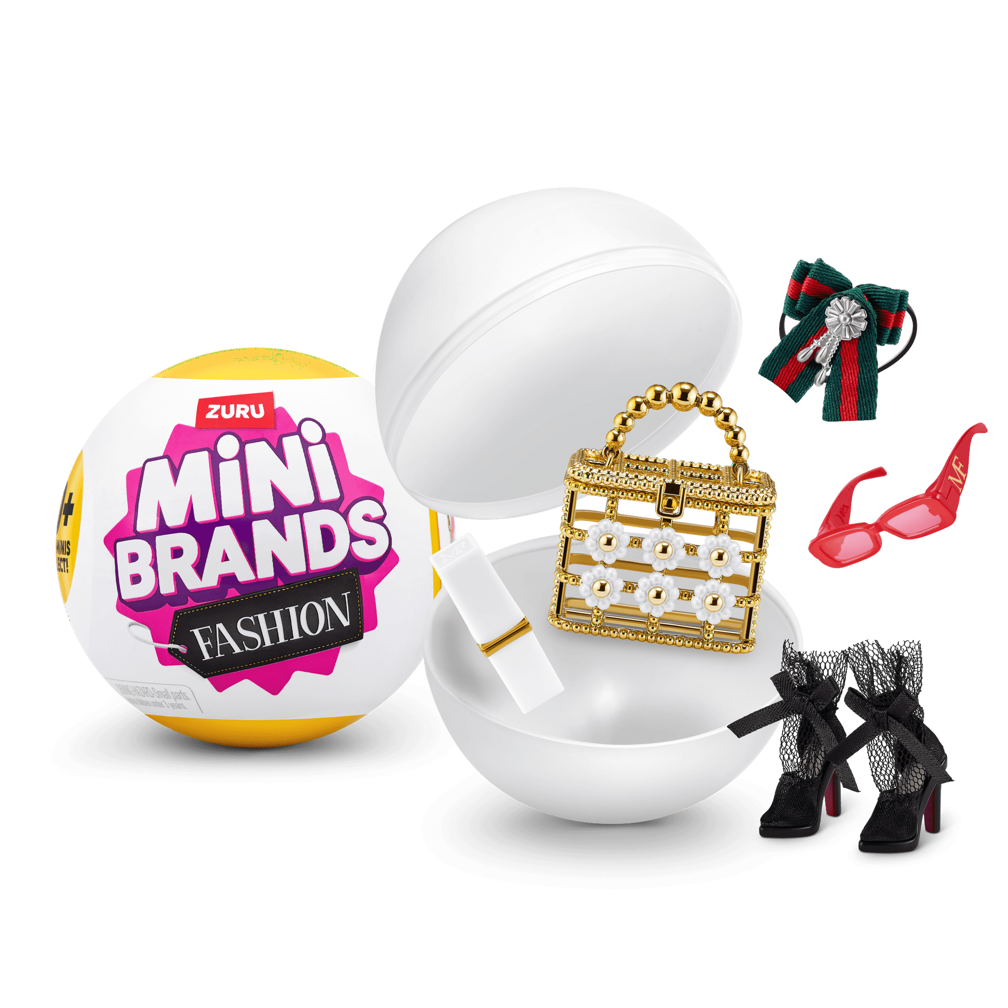 Mini Brands Fashion Blindbox Capsule, Collectible Unbox Surprise Toy for Kids, Teens & Adults Ages 3+ by ZURU