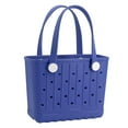 thumbnail image 2 of Bolsa Tote Pequeña Impermeable Forrader de Goma para Playa y Viaje Azul, 2 of 7