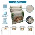 thumbnail image 7 of Table Runners 108 Inches Long Dress Scarves, Christmas Squirrel Farmhouse Coffee/Dining/Kitchen Table Runner for Living Room, Winter Xmas Pine Cones Plants 13x108 Inch, 7 of 7
