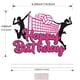 thumbnail image 2 of Topper para pastel JUYNIC de voleibol Feliz Cumpleaños, decoración rosa, 2 of 8
