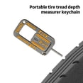 thumbnail image 3 of Tire Treads Depth Gauges Grooves Measure Tool Plastic Auto Car Truck Depthometer Tire Depth Gauges 0-10mm, 3 of 8