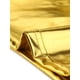 thumbnail image 5 of Top corto metálico para mujer de un solo hombro, ropa de fiesta de Halloween, club, camisetas brillantes holográficas XL doradas, 5 of 6
