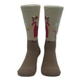 thumbnail image 4 of Women's Fur Mama Socks Funny Cute Puppy Lovers Mom Novelty Footwear, 4 of 9
