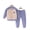Blue Goose, variant on Boys Girls Thermal Underwear Set for Newborn Baby Soft Long Johns Sets Toddler Warm Padded Underwear 2PCS Outfit for Boys Girls 3-24M