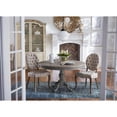 thumbnail image 3 of Portia Off-White Linen Tufted Chairs with Linen Back, Set of 2, 3 of 9