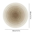 thumbnail image 3 of Round Carpet, Living Room Sofa Coffee Table Bedside Mat, Soundproof Non-Slip Floor Cushion for Bedroom, Comfortable, Easy to Clean and Maintain, 3 of 6