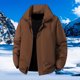 thumbnail image 4 of Ceisia Men's Breathable Nylon-Spandex Long Sleeve Outdoor Gift Jacket Zipper Pocket Solid Color, 4 of 6