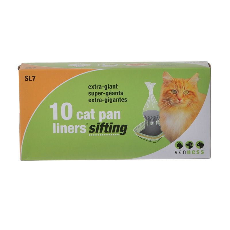 10 Count Van Ness Extra Giant Sifting Cat Pan Liners 2 Pack 