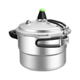 thumbnail image 4 of Small Pressure Cooker Rice Cooking Pot 5 Minutes Quickly Cooking, Aluminum Alloy 22cm Style A, 4 of 9
