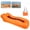 Orange, variant on JOVELL Inflatable Tanning Pool Lounger Float, 75"x32" Inflatable Suntan Tub for Adults, Pool Floats for Lake Beach Swimming Pool Party, Orange