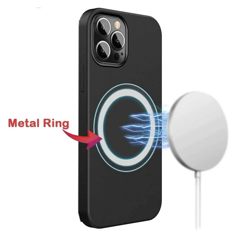 Universal Metal Ring Magnetic Wireless Charger Compatible with