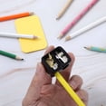 thumbnail image 4 of 5 Pack Portable Compact Makeup Pencil Sharpener Manual For Eyeliner Lip Liner Gray, 4 of 5
