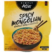 Simply Asia Spicy Mongolian Noodle Bowl, 8.5 oz Cup