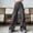 Dark Gray, variant on Women's Cargo Hiking Pants High Waist Elastic Straight Leg Pants Multi-pocket Work Pants Gray Size XS