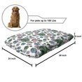 thumbnail image 2 of Cactus Pet Bed, Colorful Pattern of Succulent Plants Tropical Exotic Foliage Natural Garden Design, Resistant Pad for Dogs and Cats Cushion with Removable Cover, 24" x 39", Multicolor, by Ambesonne, 2 of 4