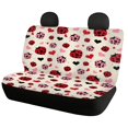 thumbnail image 5 of FUIALDOLG Ladybug Hearts Pattern Design Durable Backseat Covers for Car Interior Auto, Comfortable Bench Seat Covers Non-Slip Back Seat Covers, 5 of 7