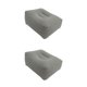thumbnail image 1 of Cojín inflable para pies Ounissouiy PVC Gris 2Conjunto, 1 of 6