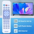 thumbnail image 3 of Replacement Remote Control for BenQ Digital Projector HT2050A W1050 HT1070A TH670 HT2050 HT4050 W1350 W2000 HT3050 HT1085ST W3000 W1050S HT1075 W2000 (No Backlight Version), 3 of 5