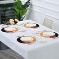 thumbnail image 7 of GZHJMY Sunset Desert Cowboy Round Placemats 15.4in, Washable Heat Resistant Table Mats for Dining Tables Kitchen Wedding Party Decoration Plate Mats Set of 4 Table Mat, 7 of 7
