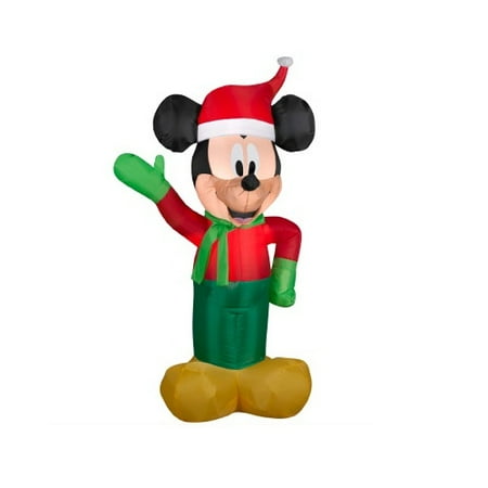 Northlight Seasonal Inflatable Disney Led Lighted Winter Mickey
