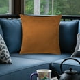 thumbnail image 4 of Decorative Throw Pillow Covers 20x20 - Suede Pillow Shams & Cushion Covers, Soft Pillowcase for Sofa, Bed, Chair, Living Room & Bedroom Home Decor Accent, 4 of 5