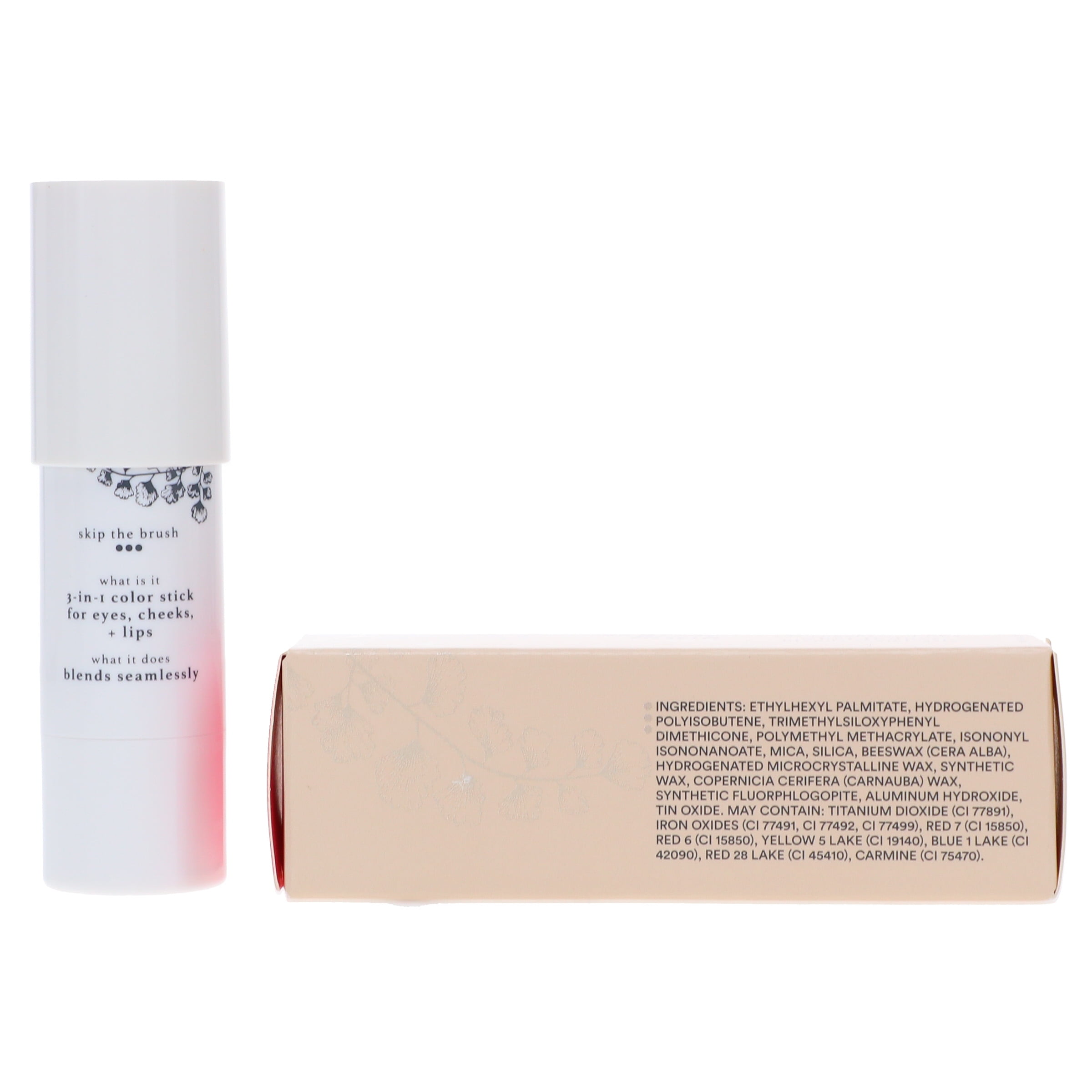 Julep Skip The Brush Creme-to-Powder Blush Stick, Golden Guava, 0.21 Oz