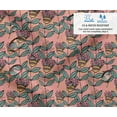 thumbnail image 2 of Soimoi Upholstery & Outdoor Fabric by The Yard - Leaves Pattern - 56" Wide Water-Repellent Cloth for Furniture, Bags & Patio Projects - Pink, 2 of 7