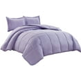 thumbnail image 6 of Chezmoi Collection Lavender Down Alternative Comforter Queen - 3-Piece All Seasons Lightweight Comforter Set - Microfiber Comforter Duvet Insert with Corner Tabs, 6 of 7