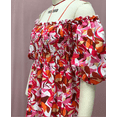 thumbnail image 3 of 2024 Womens Maxi Dress Off Shoulder Floral Print Boho Beach Long Summer Dresses, 3 of 5