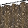 thumbnail image 3 of Camo and Grass Brown Pattern Modern Waterproof Shower Curtain Set with 12 Hooks, Washable Decorative Bathroom Shower Curtain, 3 of 6