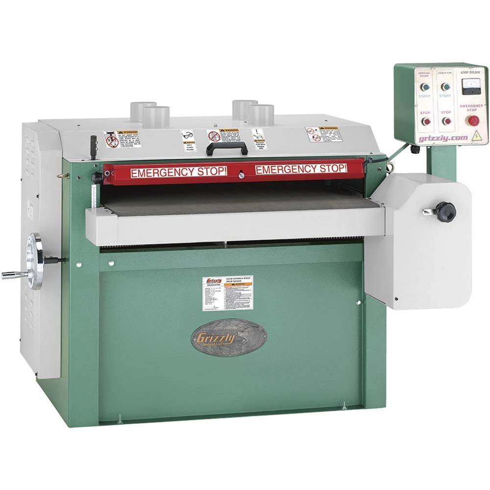 Grizzly G0450 37" Drum Sander, 15 HP 3-Phase by