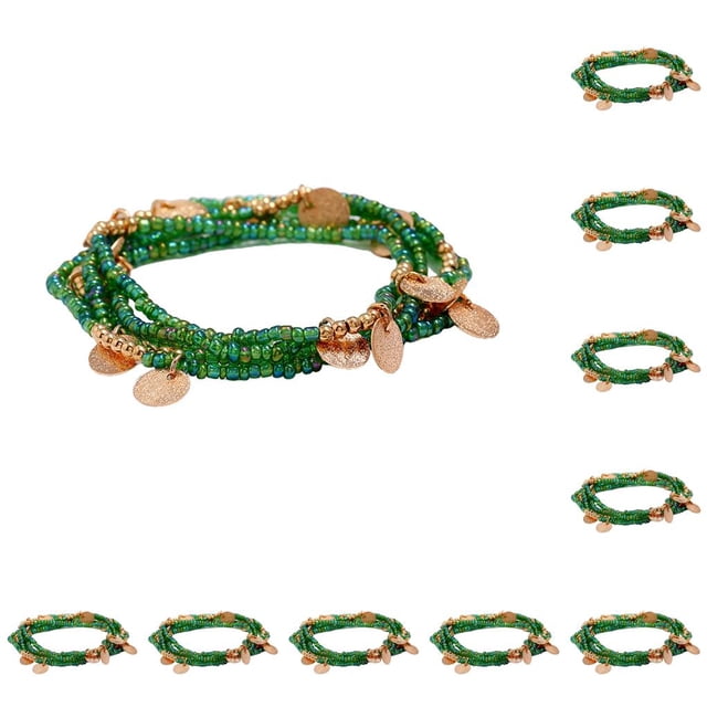 Qarigey Cuentas Cadena de cintura Estilo simple Ropa Cintura Decoraciones Playa al aire libre Vestir Cadenas de vientre Joyería corporal Adornar Tipo 6 tipo 6 10piezas