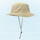 thumbnail image 5 of EeaseMX Sombrero de pescador con protección UV y cordón para exteriores, de verano, de ala ancha, informal, para hombre y mujer (caqui), 5 of 7