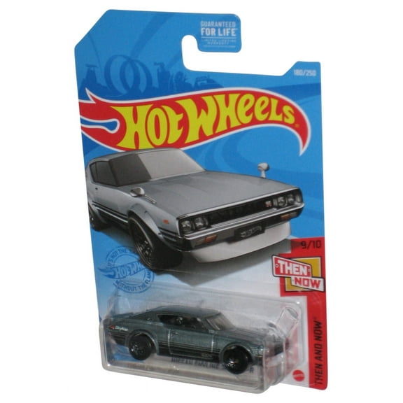 Hot Wheels Nissan Skyline 2020 GT-R, Then And Now 9/10 Silver 180/250