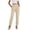 *Beige, variant on VBVC Women's High Waisted Pleated Dress Pants , Straight Leg Work Trousers For Women,Ladies' Office Ankle Pants with Pockets,Beige,S-2XL